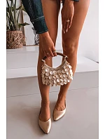 Baleríny z Eko Kůže Zlaté Nelisa Baleríny z Eko Kůže Zlaté Nelisa