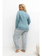 ~Piżama Plus Size model 221183 Forever Pink ~Piżama Plus Size model 221183 Forever Pink