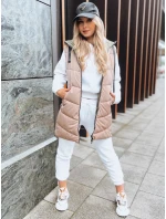 ONADE FashionStreet dámská oboustranná velbloudí vesta TY3726