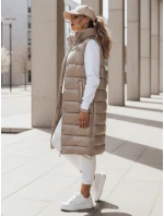 Dámská prošívaná vesta GANTINI béžová FashionStreet TY3745