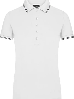 Daiber JN 985 Dámské piqué polo 02.0985 white/navy