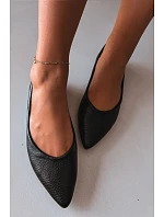Černé baleríny z eko kůže Nelisa Černé baleríny z eko kůže Nelisa