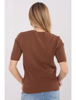 Svetr s krátkým rukávem  model 222831 Factory Price