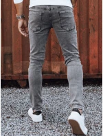 Pánské džínové kalhoty šedé FashionStreet UX4233