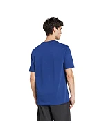 Pánské tričko adidas Essentials Small Logo Single Jersey modré JF1093 pánské