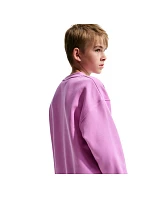 Dětská mikina Nike Sportswear Club Fleece Pink FD2923 503