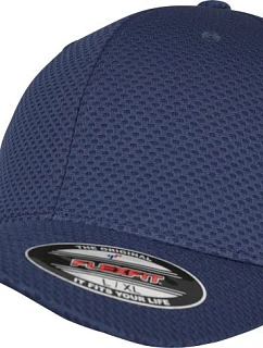 Flexfit 6584 6 panelová žerzej kšiltovka „3D Hexagon“ 55.6584 navy
