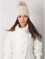 Dámská čepice JK CZ 34 cap.11 béžová Dámská čepice JK CZ 34 cap.11 béžová