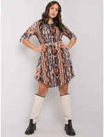 Šaty WN SK 2230.39 černá a béžová Šaty WN SK 2230.39 černá a béžová