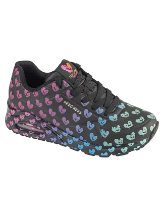 Skechers Uno – Live Colorfully 190006-BKMT Černé 36