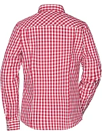 Daiber JN 617 Popelínová kostkovaná košile s dl. rukávem 02.0617 red/white
