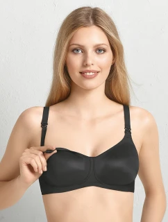 Basic podprsenka na kojení moldovaná 5037 black - Anita Maternity