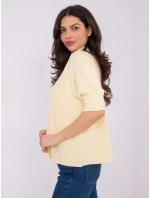 Jumper MI SW 0512.77 světle žlutý Jumper MI SW 0512.77 světle žlutý