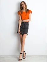 Tričko RV TS 4833.93P tmavě oranžové