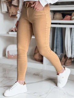 Dámské džínové kalhoty LODGE brown FashionStreet UY1905