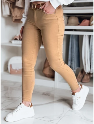 Dámské džínové kalhoty LODGE brown FashionStreet UY1905