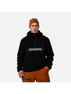Pánská mikina ROSSIGNOL ALLTRACK ANORAK FLEECE, černá