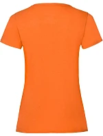 Fruit of the Loom Lady-Fit Valueweight T Dámské tričko 16.1372 orange