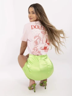 Tričko D12022M02738A světle růžové