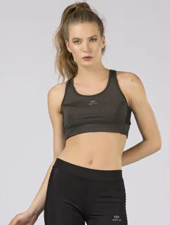 Dámský top 298 TP TL 97105.48 tmavá khaki -Tommy Life