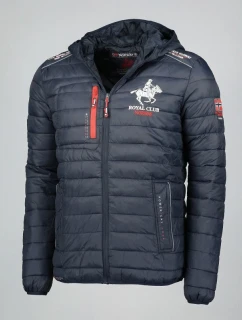 Pánská bunda WY6358H/GN Tmavě mofrá vzor - Geographical Norway