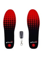 Vyhřívaná vložka do bot Glovii GW2M (35, 36, 37, 38, 39, 40; barva černá/červená)
