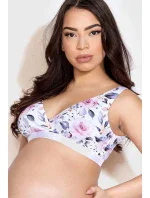 Mitex měkká podprsenka bez kostic Basic Lilly Flowers Mama