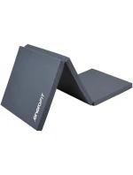 SKLÁDACÍ GYNASTICKÝ MATERIÁL 180x60x5 cm ŠEDÝ ENERO FIT
