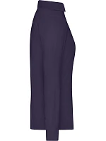 Daiber JN 1371 Popelínová halenka slim fit s dlouhým rukávem 02.1371 deep purple