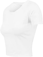 Build your Brand BY 042 Těžký dámský crop top 56.0042 white Build your Brand BY 042 Těžký dámský crop top 56.0042 white
