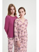 Vamp - Noční košile s dlouhým rukávem 19108 - Vamp Vamp - Noční košile s dlouhým rukávem 19108 - Vamp