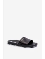 Pánské gumové žabky 82832 Ipanema Slide Unisex Černé