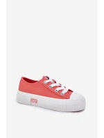 Dětské Mládežnické Tenisky LEE ISLA C LOW JR 50251058 Korálová