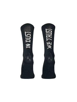 Cyklistické ponožky NORTHWAVE In Dust We Trust Sock – černé Cyklistické ponožky NORTHWAVE In Dust We Trust Sock – černé