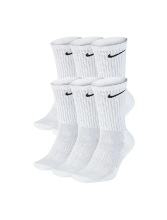 Ponožky Nike Everyday Cushion Crew 6Pak SX7666-100 Ponožky Nike Everyday Cushion Crew 6Pak SX7666-100