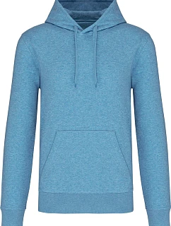 Kariban K 4027 Pánská eco-friendly mikina s kapucí 20.4027 cloudy blue heather