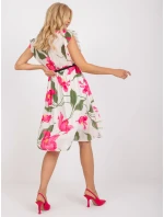 Šaty DHJ SK N13198 2.64P světle béžové Šaty DHJ SK N13198 2.64P světle béžové