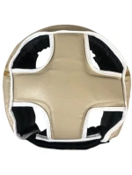 Boxerská přilba MASTERS KTOP-PU-MATT béžová