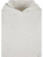 Build your Brand BY 289 Dámská oversize mikina s kapucí "Fluffy" 56.0289 heather grey