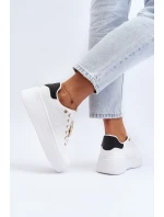 Dámské tenisky s ozdobou Bílé Celedria