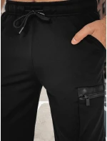 Pánská tepláková souprava černá FashionStreet AX0811