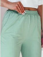 Dámské tepláky se širokými nohavicemi DRESLINA mint FashionStreet UY2690