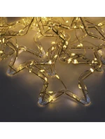 Světelné závěsy na vánoční stromek 120x120 CM 235LED WHITE STARS