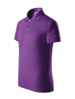 Pique Polo polokošile dětská fialová