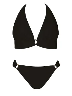 Dámské dvoudílné plavky Panama 3 S556PM3 černé - Self