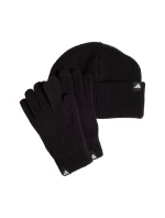 Dětská sada adidas čepice + rukavice černá JP2783