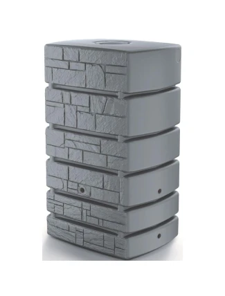 Nádrž na dešťovou vodu TOWER STONE 350L SMOOTH GRAY dětské