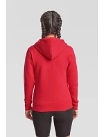 Fruit of the Loom Premium Lady-Fit Hooded Jacket Dámská mikina s kapucí 16.2118 heather grey Fruit of the Loom Premium Lady-Fit Hooded Jacket Dámská mikina s kapucí 16.2118 heather grey