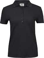 Tee Jays TJ 145 Dámské luxusní těžké strečové piqué polo 18.0145 black