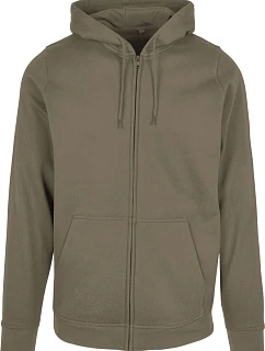 Build your Brand BB 008 Pánská mikina s kapucí 56.B008 olive